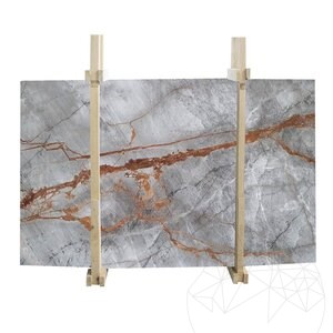 Symphony Grey Pavé de Marbre Poli, 2 cm