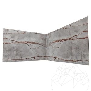 Symphony Grey Pavé de Marbre Poli, 2 cm