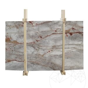 Symphony Grey Pavé de Marbre Poli, 2 cm