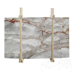 Symphony Grey Pavé de Marbre Poli, 2 cm