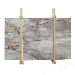 Symphony Grey Pavé de Marbre Poli, 2 cm