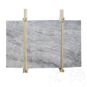 Dalle polie en marbre gris royal, 2 cm