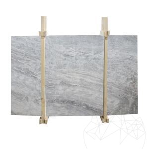 Dalle polie en marbre gris royal, 2 cm
