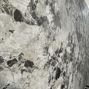 Dalle de marbre finition Hydro noir Breccia 2 cm