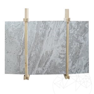 Calacatta Cielo Plaque de marbre poli, 2 cm