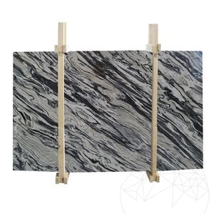 Silver Stream plaque de marbre poli, 2 cm