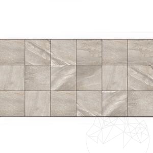 Pierre frittée L'ALTRA PIETRA Etna Light Grey, 60 X 60 X 2 cm, R11 - Antidérapant pour usage extérieur
