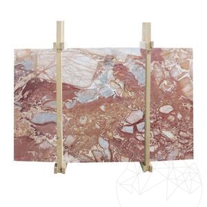 Tranche de marbre polie Earth Blue, 2 cm
