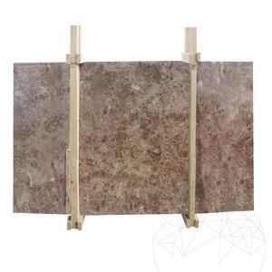 Emperador Plaque de Marbre Polie, 2 cm