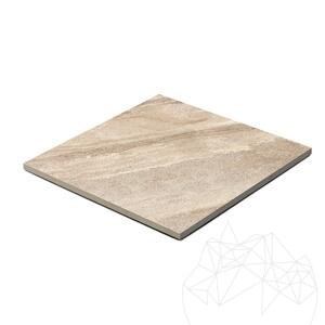 Pierre frittée L'ALTRA PIETRA Etna Cappuccino, 60 X 60 X 2 cm, R11 - Antidérapant pour usage extérieur