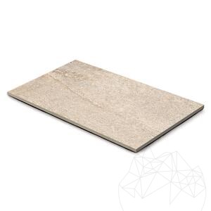 Pierre frittée L'ALTRA PIETRA Etna Cappuccino, 40 X 80 X 2 cm, R11 - Antidérapant pour usage extérieur