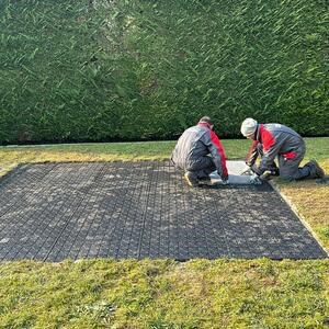 Fast Base – Plaque de stabilisation pour pavés, 110 x 75 cm