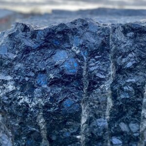 Labradorite Extra Bleue Polie, 60 x 30 x 2 cm