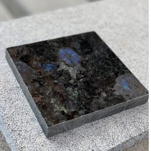 Labradorite Extra Bleue Polie, 60 x 30 x 2 cm