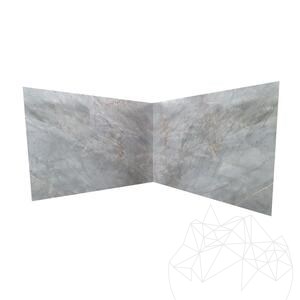 Dalle en marbre Graphite Blue Poli, 2 cm