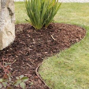 Bordure pour jardin, noir, (H -10 cm, 6 lm/rouleau)