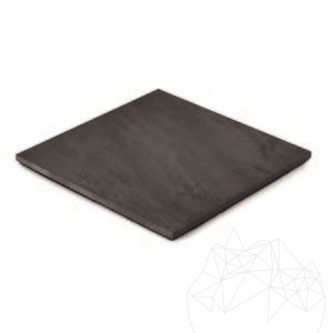 Pierre frittée L'ALTRA PIETRA Castello Antrazyt, 60 X 60 X 2 cm, R11 - Antidérapant pour usage extérieur