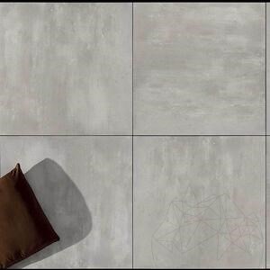 Pierre frittée L'ALTRA PIETRA Cattedrale Cemento, 90 X 90 X 2 cm, R11 - Antidérapant pour usage extérieur