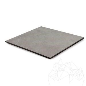 Pierre frittée L'ALTRA PIETRA Cattedrale Grey, 90 X 90 X 2 cm, R11 - Antidérapant pour usage extérieur