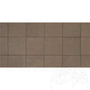 Pierre frittée L'ALTRA PIETRA Colosseo Porphyrbraun, 60 X 60 X 2 cm, R11 - Antidérapant pour usage extérieur