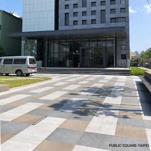 Pierre frittée L'ALTRA PIETRA Porphyrbraun, 60 X 60 X 2 cm, R11 - Antidérapant pour usage extérieur - Economy