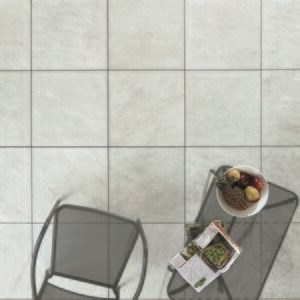 Pierre frittée L'ALTRA PIETRA Colosseo Quarzite White, 60 X 60 X 2 cm, R11 - Antidérapant pour usage extérieur