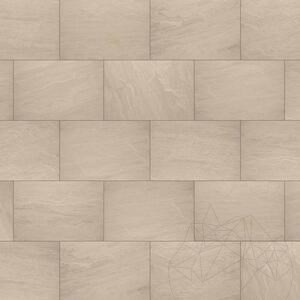 Pierre frittée L'ALTRA PIETRA Tempio Kandla Beige, 60 X 90 X 2 cm, R11 - Antidérapant pour usage extérieur