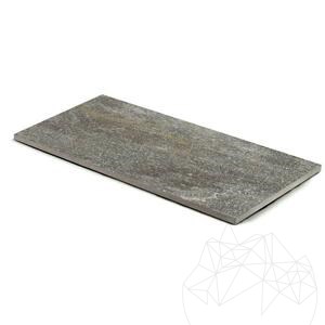 Pierre frittée L'ALTRA PIETRA Torre Luserna Mista, 40 X 80 X 2 cm, R11 - Antidérapant pour usage extérieur