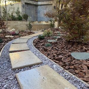 Latte PREMIUM Travertin brossé et ciselé, 61 x 40.6 x 3 cm