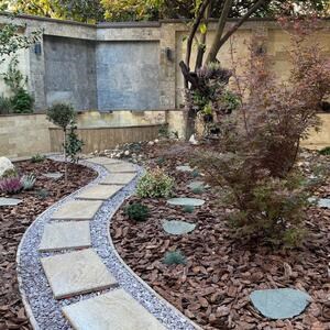 Latte PREMIUM Travertin brossé et ciselé, 61 x 40.6 x 3 cm