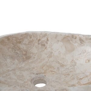 Lavabo de salle de bain, Crème Natura Limestone