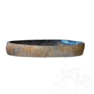Lavabo de salle de bain, Basalt Moreno