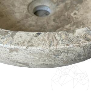 Lavabo Matia Latte Travertine RS-5 42 x 15 cm