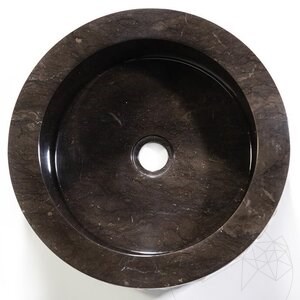 Lavabo, Cercles de marbre noir