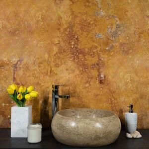 Lavabo, Travertin Latte RS-21, 41 x 34 x 15 cm