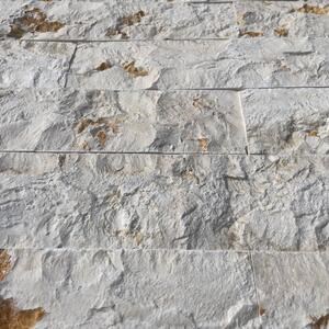 Calcaire Glacé Vanille Face Fendue 7 x 30 x 1,5 cm