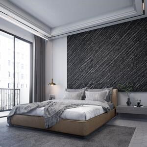 Dalle Black Crystal Oblique Design 2CM