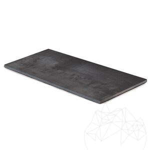 Pierre frittée L'ALTRA PIETRA Metallico Black, 60 X 120 X 2 cm, R11 - Antidérapant pour usage extérieur