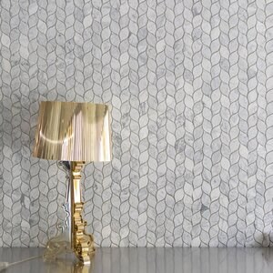 Mosaïque de marbre New York Tear Drop Matte