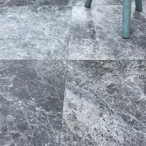 Marbre poli foncé Tundra, 60 x 60 x 2 cm