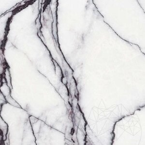 Carrelage sol et mur Marbre Calacatta Lilac Poli, 60 x 30 x 2 cm