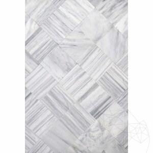 Marbre Kavala Cross Cut Sawn Cut, non poli, 30 x 30 x 2 cm