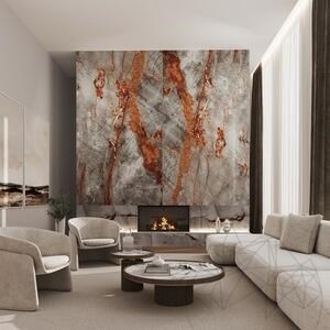Symphony Grey Pavé de Marbre Poli, 2 cm