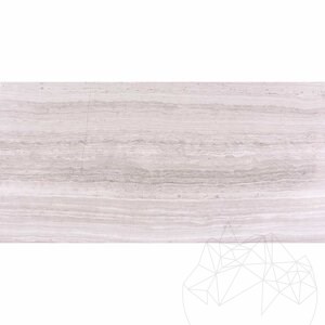 Athena Bois Blanc Marbre Poli, 61 x 30.5 x 1 cm