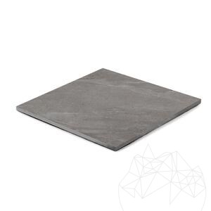 Pierre frittée L'ALTRA PIETRA Modern Marble Dark, 100 X 100 X 2 cm, R11 - Antidérapant pour usage extérieur