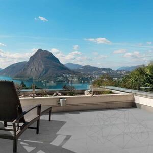 Pierre frittée Hardscape Monviso Grey, 90 X 60 X 2 cm, R11 - Antidérapant pour usage extérieur