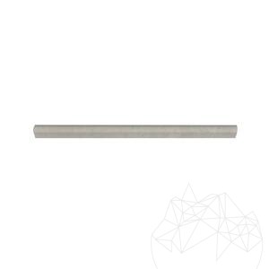Moulure Lymra M2 en pierre calcaire, 1.5 x 2 x 30.5 cm