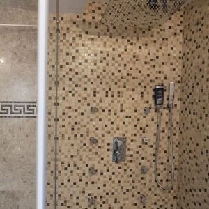 Mosaïque de marbre poli Mix, 2.3 x 2.3 cm