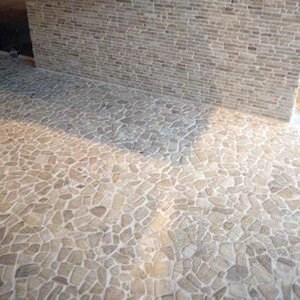 Mosaïque de pavage Onyx Tumbled Crazy