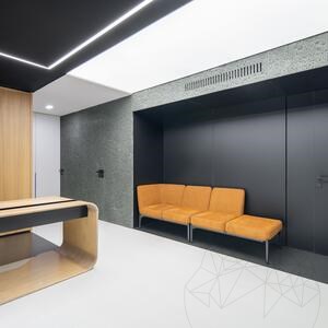 Dalle Native Black Lineal Extreme Dark Design 2CM